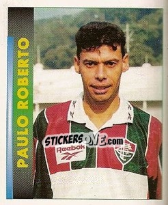 Cromo Paulo Roberto - Campeonato Brasileiro 1996 - Panini