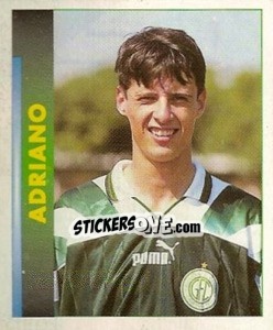 Cromo Adriano - Campeonato Brasileiro 1996 n. 216 - Panini