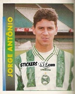 Cromo Jorge Antõnio - Campeonato Brasileiro 1996 - Panini
