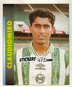 Cromo Claudiomiro - Campeonato Brasileiro 1996 - Panini