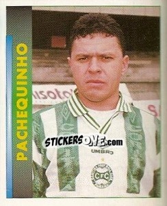 Cromo Pachequinho - Campeonato Brasileiro 1996 - Panini