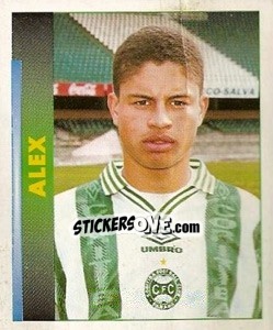 Sticker Alex - Campeonato Brasileiro 1996 n. 228 - Panini