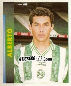 Sticker Alberto - Campeonato Brasileiro 1996 n. 229 - Panini