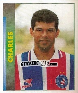 Cromo Charles - Campeonato Brasileiro 1996 - Panini