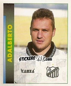 Sticker Adalberto - Campeonato Brasileiro 1996 - Panini