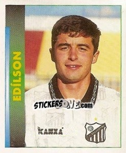 Figurina Edílson - Campeonato Brasileiro 1996 - Panini