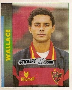 Cromo Wallace - Campeonato Brasileiro 1996 - Panini