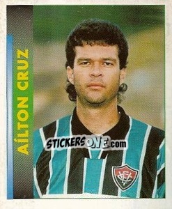 Cromo Aílton Cruz - Campeonato Brasileiro 1996 n. 296 - Panini