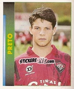 Figurina Preto - Campeonato Brasileiro 1996 - Panini