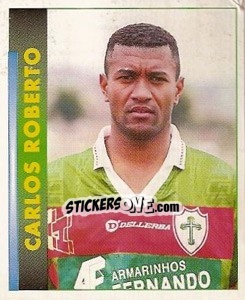 Cromo Carlos Roberto - Campeonato Brasileiro 1996 - Panini