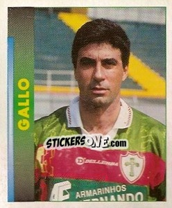 Cromo Gallo - Campeonato Brasileiro 1996 - Panini