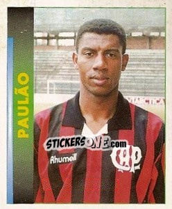 Sticker Paulão - Campeonato Brasileiro 1996 - Panini