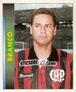 Sticker Branco - Campeonato Brasileiro 1996 - Panini