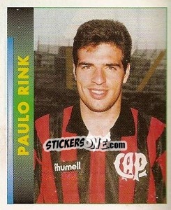 Cromo paulo Rink - Campeonato Brasileiro 1996 - Panini