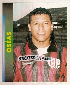 Figurina Oséas - Campeonato Brasileiro 1996 - Panini