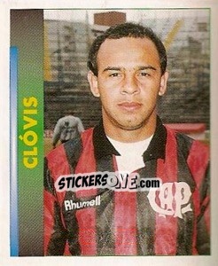 Figurina Clóvis - Campeonato Brasileiro 1996 - Panini