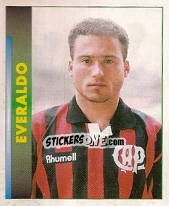Sticker Everaldo - Campeonato Brasileiro 1996 n. 338 - Panini