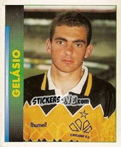 Sticker Gelásio - Campeonato Brasileiro 1996 - Panini