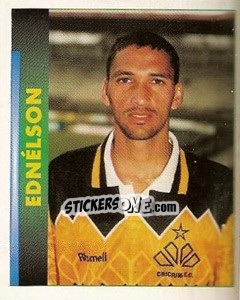 Figurina Ednélson - Campeonato Brasileiro 1996 - Panini