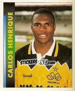 Figurina Carlos Henrique - Campeonato Brasileiro 1996 - Panini