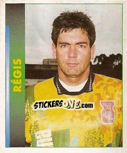 Figurina Régis - Campeonato Brasileiro 1996 - Panini