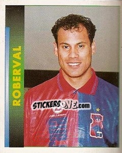 Cromo Roberval - Campeonato Brasileiro 1996 - Panini