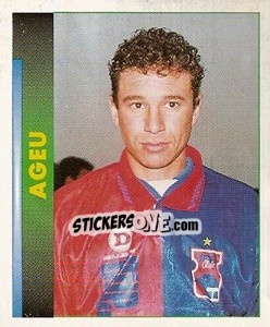 Sticker Ageu - Campeonato Brasileiro 1996 - Panini