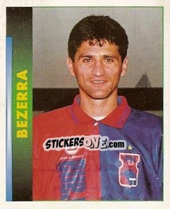 Figurina Bezerra - Campeonato Brasileiro 1996 - Panini