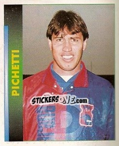 Sticker Pichetti - Campeonato Brasileiro 1996 n. 365 - Panini