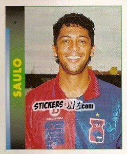 Figurina Saulo - Campeonato Brasileiro 1996 - Panini