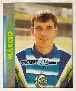 Cromo Márcio - Campeonato Brasileiro 1996 - Panini