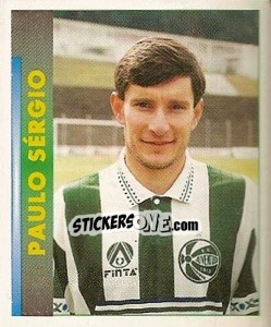 Figurina Paulo Sérgio - Campeonato Brasileiro 1996 - Panini