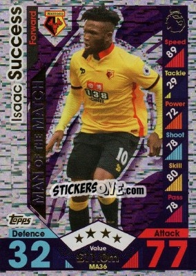 Sticker Isaac Success