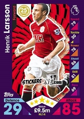 Sticker Henrik Larsson