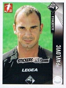 Figurina Pavlovic - Futebol 2008-2009 n. 10 - Panini