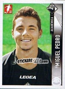 Sticker Miguel Pedro - Futebol 2008-2009 n. 15 - Panini