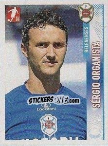Sticker Sergio Organista - Futebol 2008-2009 n. 31 - Panini
