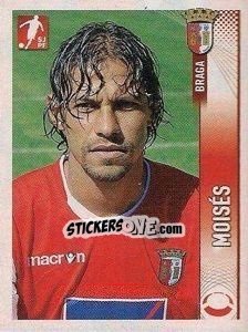 Sticker Moises - Futebol 2008-2009 - Panini