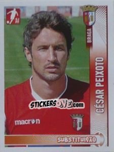 Sticker Cesar Peixoto - Futebol 2008-2009 n. 73-bis - Panini