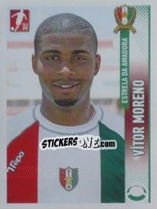 Sticker Vitor Moreno - Futebol 2008-2009 - Panini