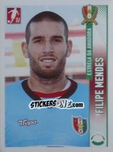 Sticker Filipe Mendes - Futebol 2008-2009 n. 100 - Panini