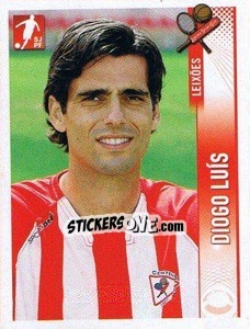 Sticker Diogo Luis - Futebol 2008-2009 n. 104 - Panini