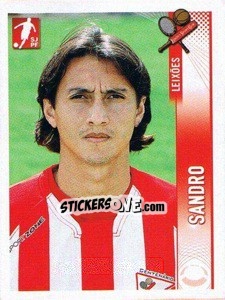Sticker Sandro - Futebol 2008-2009 n. 107 - Panini