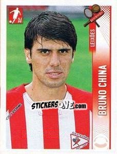 Sticker Bruno China - Futebol 2008-2009 n. 110 - Panini