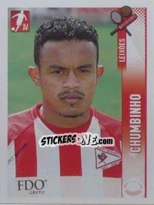 Sticker Chumbinho - Futebol 2008-2009 n. 113 - Panini
