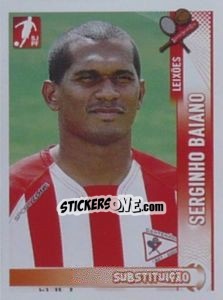 Figurina Serginho Baiano - Futebol 2008-2009 - Panini