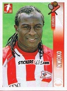 Sticker Nwoko - Futebol 2008-2009 - Panini