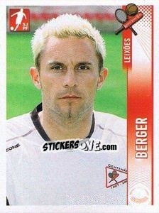 Sticker Berger - Futebol 2008-2009 n. 120 - Panini