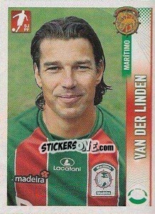 Sticker Van Der Linden - Futebol 2008-2009 n. 125 - Panini