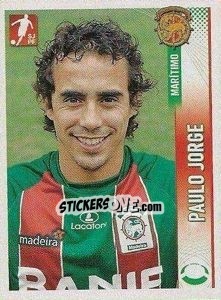 Sticker Paulo Jorge - Futebol 2008-2009 n. 135 - Panini